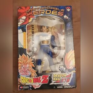 DBZ Dragon Ball Z GT Vegeta SS Unstoppable Heroes Figure NEW Sealed